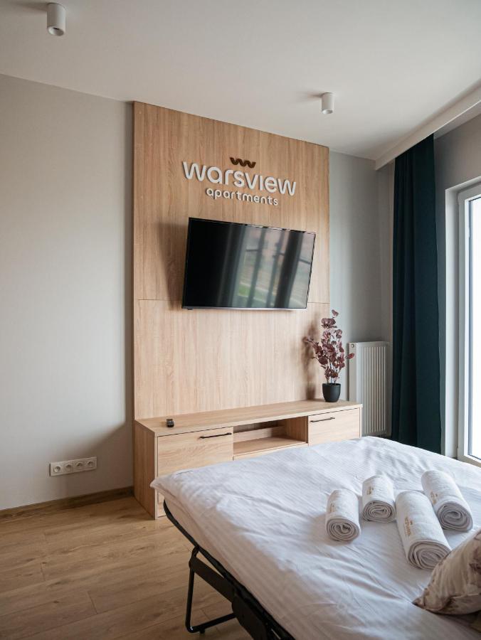 Warsview Apartments Varşova Dış mekan fotoğraf