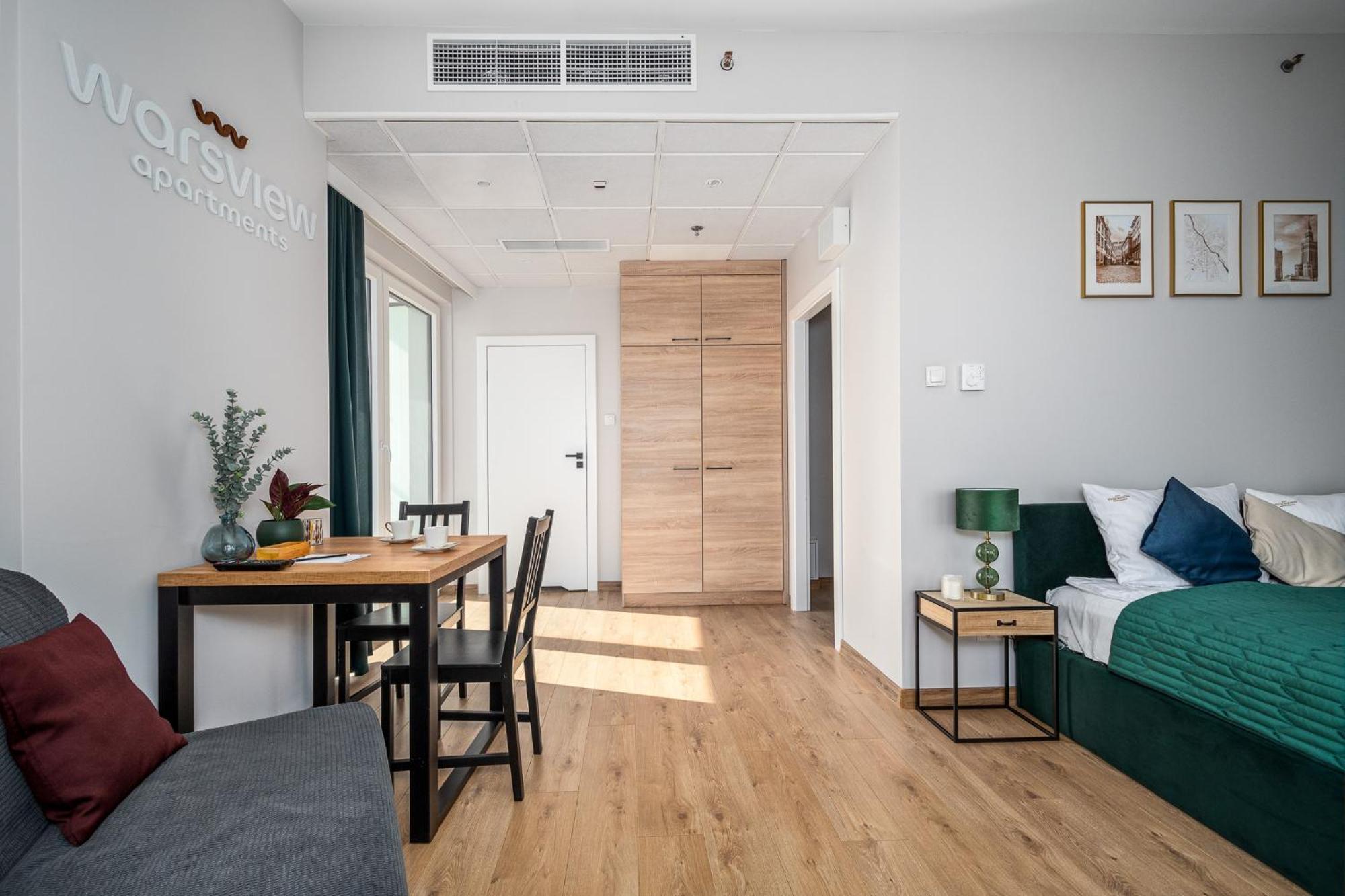 Warsview Apartments Varşova Dış mekan fotoğraf