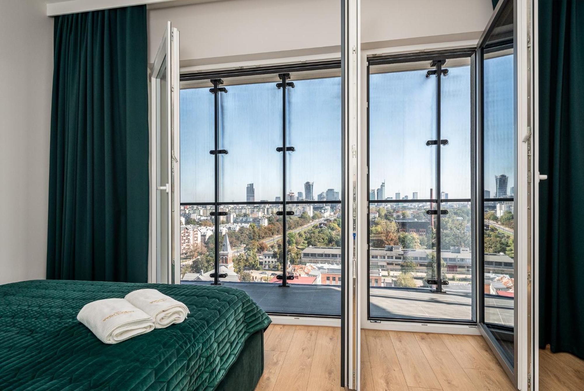 Warsview Apartments Varşova Dış mekan fotoğraf