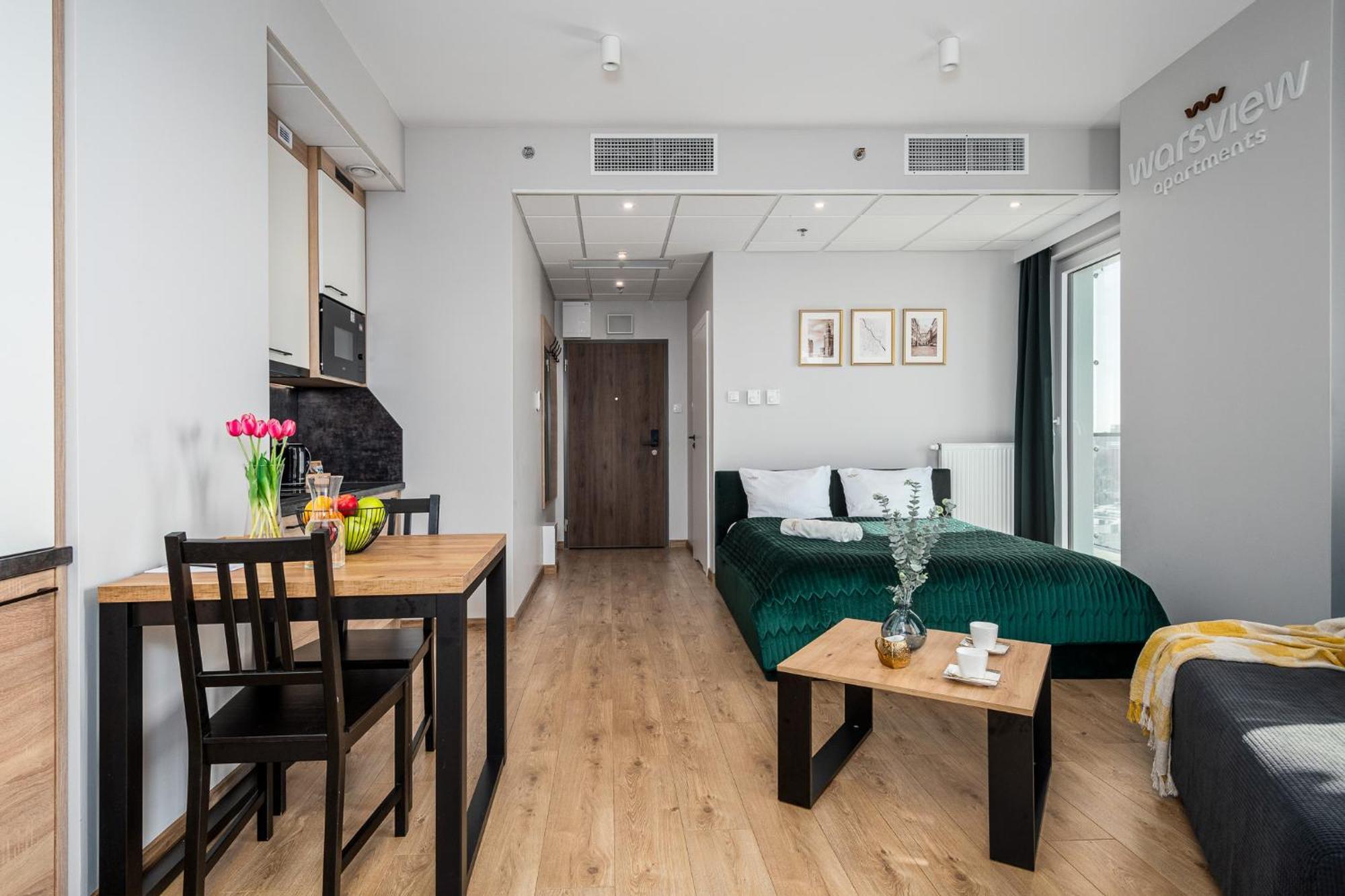 Warsview Apartments Varşova Dış mekan fotoğraf