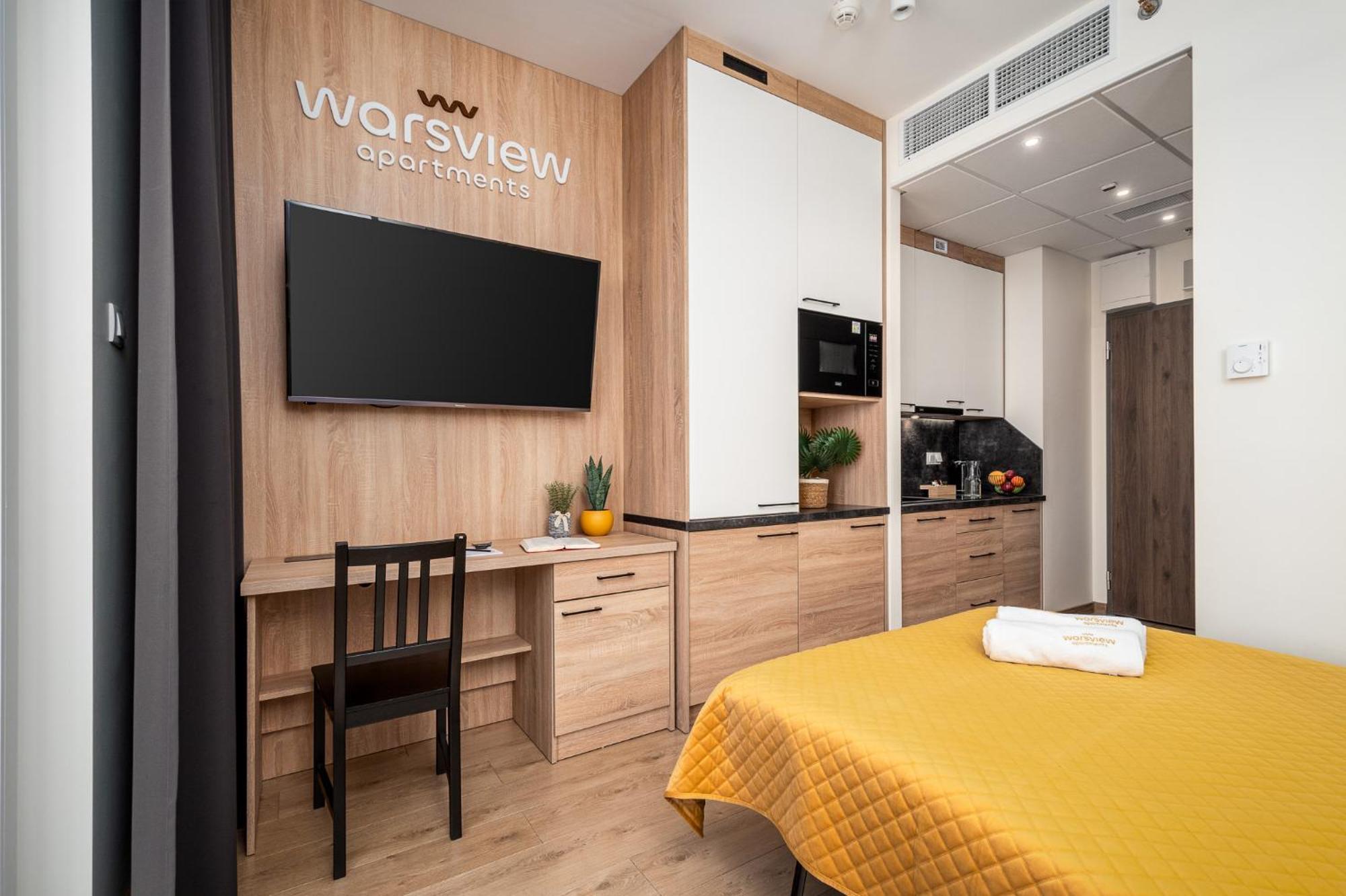 Warsview Apartments Varşova Dış mekan fotoğraf