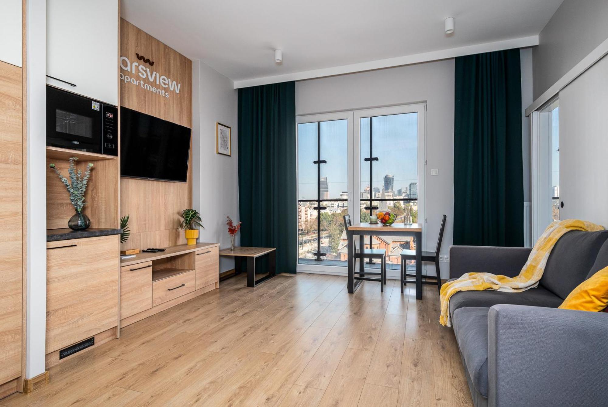 Warsview Apartments Varşova Dış mekan fotoğraf