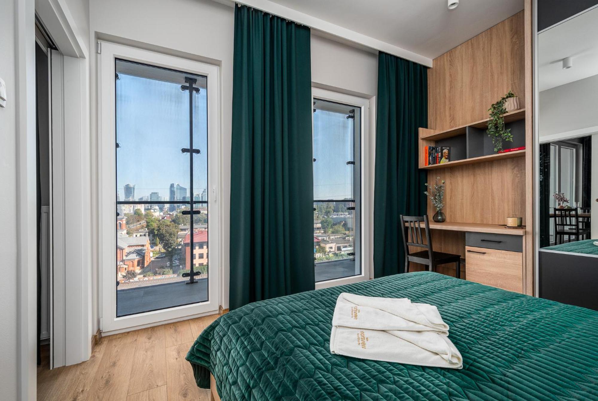 Warsview Apartments Varşova Dış mekan fotoğraf