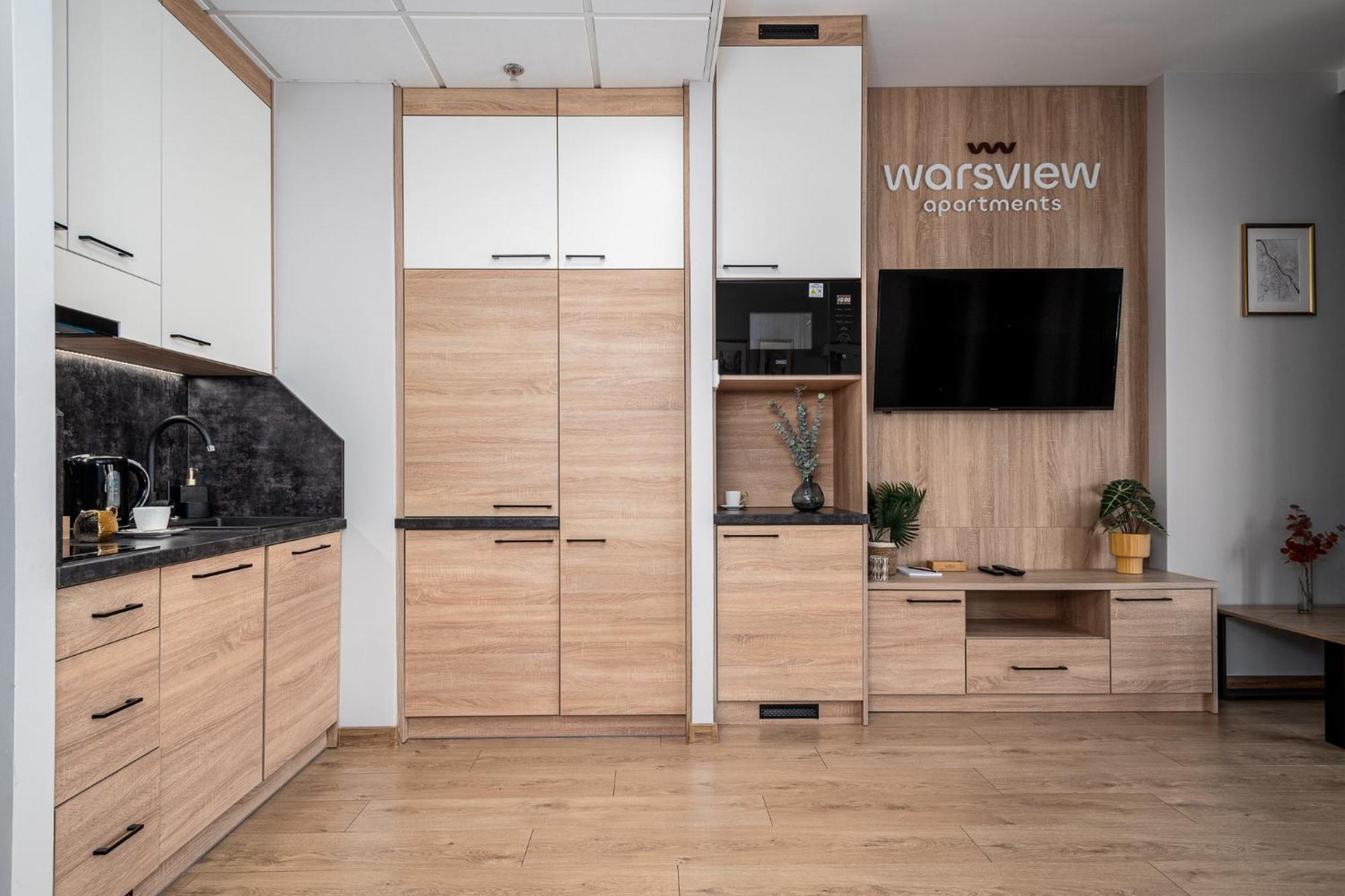 Warsview Apartments Varşova Dış mekan fotoğraf