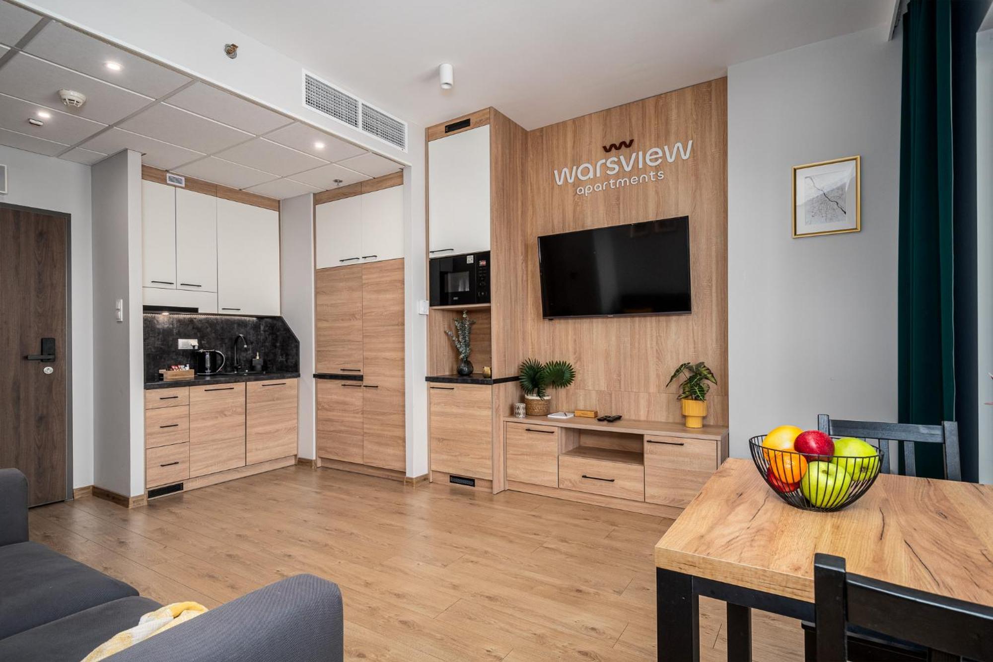 Warsview Apartments Varşova Dış mekan fotoğraf
